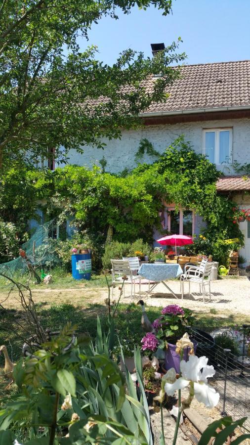 Basse-Cour De Montin Au 256 Chemin De La Rocaille A 38510 Vezeronce Curtin Bed & Breakfast Morestel Exterior foto